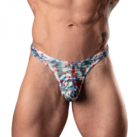 Your Lace Or Mine Jock Red White & Blue L/xl