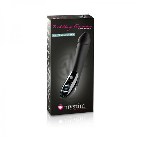 Mystim Tickling Truman Estim Vibrator Black