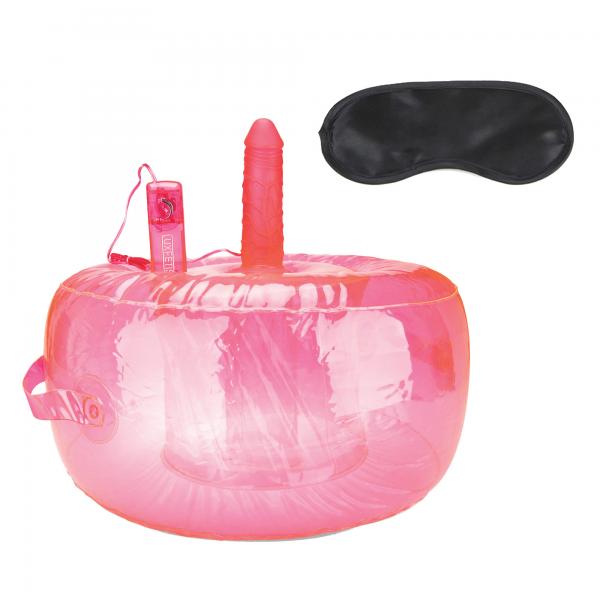 Lux F Inflatable Sex Chair W/vibe Dildo