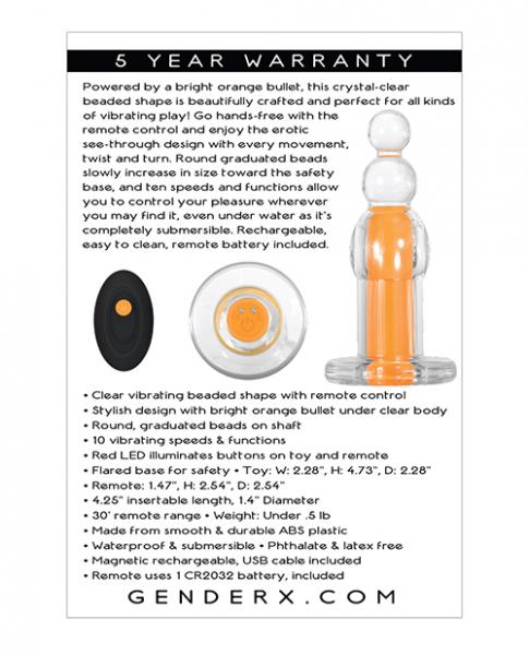 Gender X Orange Dream Rechargeable