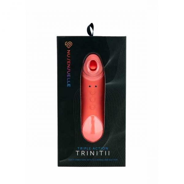 Sensuelle Trinitii Suction Tongue Coral