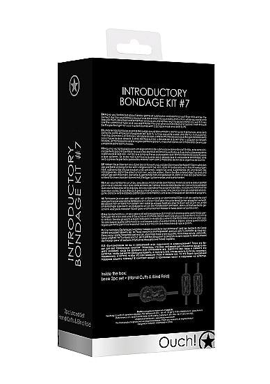 Shots Ouch Introductory Bondage Kit #7 - Black