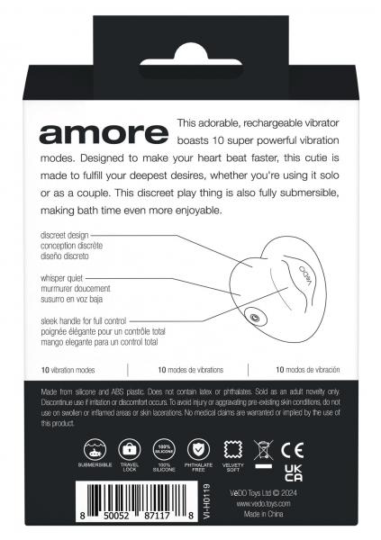 Vedo Amore Rechargeable Pleasure Vibe