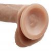 Cloud 9 Dual Density Real Touch 6 inches Dildo with Balls Tan/Mocha